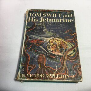 1954 Tom Swift and His Jetmarine by Victor Appleton II Hard Cover